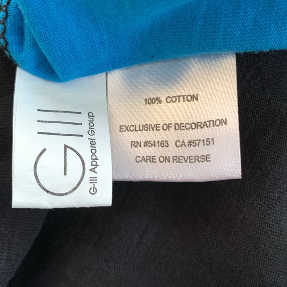 Carolina Panthers Long Sleeve Shirt, XL - Picture 8 of 8